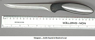 Danilo Restivo's knife